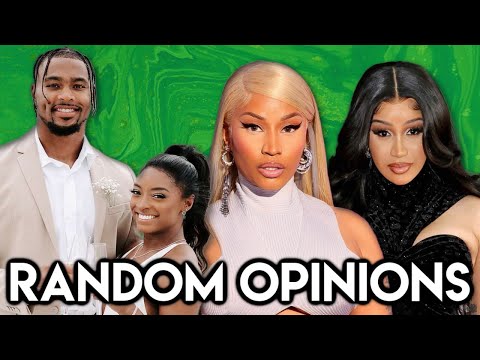 NICKI & CARDI DO NOT HAVE BEEF, SIMONE BILES HUSBAND IS THE PRIZE  Random Opinions #ChiomaChats