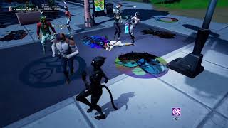 Lynx with all my EMOTES in PARTY ROYALE!! | Fortnite