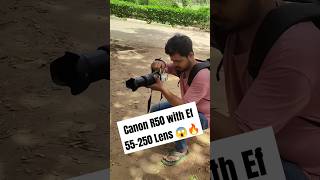 Canon Eos R50 mirrorless camera photography test with Ef 55-250 lens 😱🔥🔥 #shorts #photography #viral