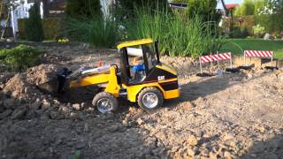 CAT908 von Bruder als RC-Umbau - 1. Test mit allen Hauptfunktionen