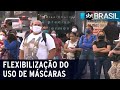 DF anuncia fim da obrigatoriedade de máscara em locais abertos para novembro | SBT Brasil (26/10/21)