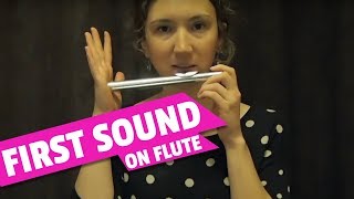 Beginner Flute Lesson - How to make a sound