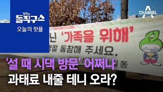 [핫플]‘설 때 시댁 방문’ 어쩌나…과태료 내줄 테니 오라? | 김진의 돌직구 쇼 672 회