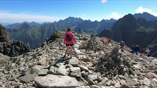 Rysy (2503m) hiking trip, High Tatras, Slovakia - 4k - GoPro Hero 7 black cinematic