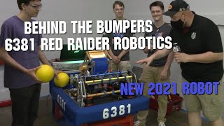 FRC 6381 Red Raider Robotics Behind the Bumpers Infinite Recharge - First Updates Now