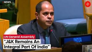 India Slams Pakistan For Raking Up Kashmir Issue At UN General Assembly