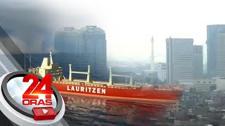 MV Hilma Bulker na sinakyan ng 14 Pinoy crew na nagka-India variant, dumaong na sa bansa | 24 Oras