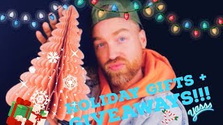 Daddy Dom's 🎅 Holiday Gifts + Giveaways!!! |Dominique Samuel