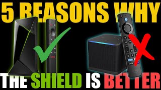 NVIDIA SHIELD TV VS FIRE TV 3RD GEN - 5 FEATURES THAT MAKES THE SHIELD TV A BETTER STREAMING DEVICE