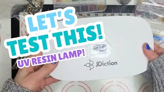 Testing the JDiction UV Lamp for Resin | Does It Really Work?