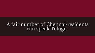 How many Kannadigas are there in Chennai?