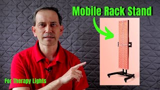 Mobile Rack Stand for Platinum LED Therapy Lights + coupon code to get a discount