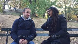 Street Connect-New York City Connection #53- Marius- what are you not thankful for?