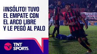 ¿EL GOL ERRADO DEL AÑO? 🤔 Tuvo el EMPATE con el ARCO LIBRE pero le DIO AL PALO 😓