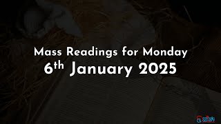 Catholic Mass Readings in English - January 6 2025