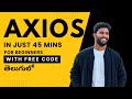 🔥 Master Axios in just 45 Minutes: HTTP Requests Made Easy (Frontend + Backend with Real Examples)