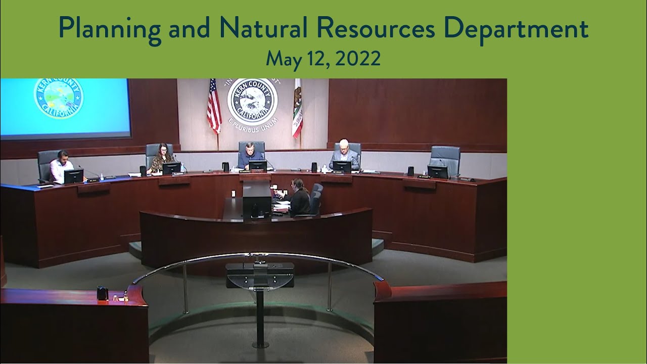 Kern County Planning Commission May 12, 2022 - YouTube