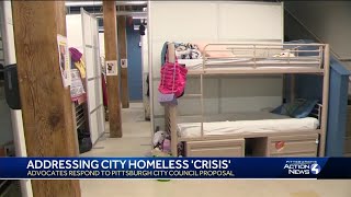 Advocates for homeless population react to Pittsburgh's plan to address crisis