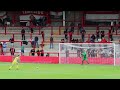 FC United of Manchester v Banbury United - penalty shoot out