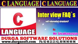 C Language tutorial||onlinetraining||self referential structure?