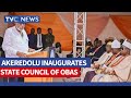 Gov Akeredolu Inaugurates State Council Of Obas