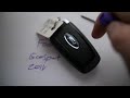 Ford EcoSport Remote Key Fob Battery Replacement 2018 2019