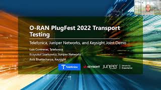 O-RAN PlugFest Front Haul Transport Validation