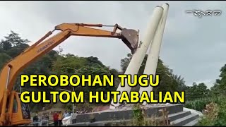 Perobohan Tugu Gultom Hutabalian di Sipollung, Samosir