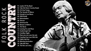 Greatest Hits Folk Rock And Country Music With Lyrics 📀 Top 100 Folk Rock Country Music