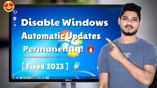 How To Disable Windows 7 Automatically Updates Permanently 2023 | Turn Off Windows 7 Updates