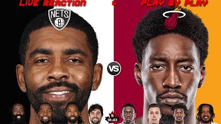 NBA Live Stream| Brooklyn Nets Vs Miami Heat| Live Reactions & Play By Play