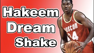Hakeem Olajuwon Dream Shake Basketball Moves