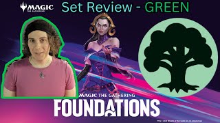 MTG Foundations Set Review - GREEN - (CONSTRUCTED)