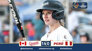 LIVE | FIELD 2 | PERU  VS CANADA  #WBSCAMERCIAS PAN AM CHAMPIONSHIPS #GUATEMALA