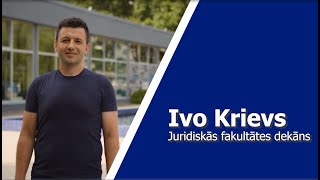 Saruna ar Juridiskās fakultātes dekānu Ivo Krievu