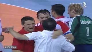 OI Atena 2004 - rukomet (finale): Hrvatska-Njemačka 26-24; zadnjih 5 minuta meča [BHT1]