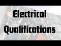 Qualifications Needed to be an electrician in the UK