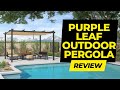 PURPLE LEAF Outdoor Pergola Review