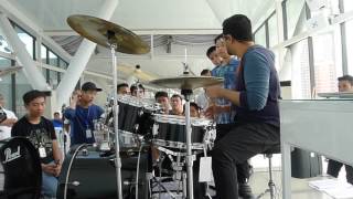 Music: Michael Alba Rudiment Application, Paradiddles, How to Play Around The Drumset!