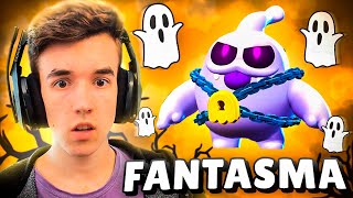 LANZO MUCHOS FANTASMAS CON LA NUEVA SKIN de SQUEAK FANTASMA en BRAWL STARS