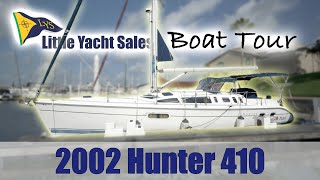 SOLD!!! 2002 Hunter 410 Sailboat [BOAT TOUR] - Little Yacht Sales