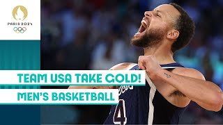 TEAM USA WIN GOLD | Mens Basketball Gold Final | #Paris2024 Highlights