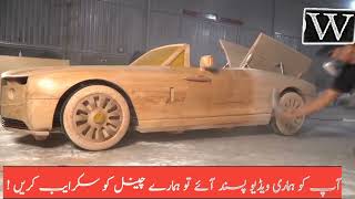 Full 68 Days Build Rolls Royce Boat Tail For My Son dad build rolls royce  rolls royce#WaliWoodMaker