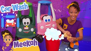Meekah's Rainbow Car Wash | Educational Videos for Kids | Blippi and Meekah Kids TV