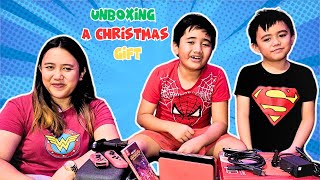 Unboxing Nintendo Switch OLED: A Christmas Gift 🎄🎁