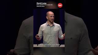 Let's protect the oceans like national parks - David Lang #shorts #tedx