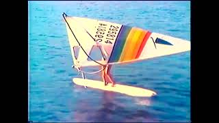 Andrea Livingstone’s 1980s Windsurfing Elegance: A Freestyle Symphony