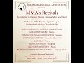 Madras Musical Association (MMA) Recital - June 16, 2019