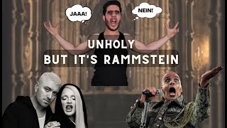 Unholy but it's Rammstein (German lyrics) #rammstein #unholy #coversong #metal #samsmith