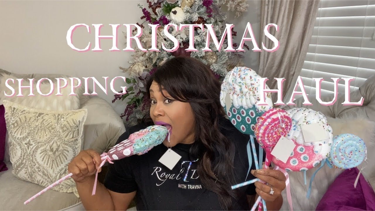 Christmas Decor Haul Youtube Christmas Decor Haul Youtube